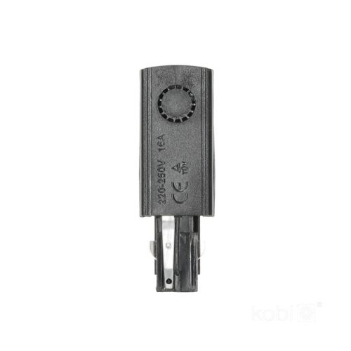 Power supply for 3-circuit track LEFT black Kobi