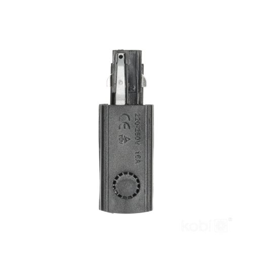 Power supply for 3-circuit track RIGHT black Kobi