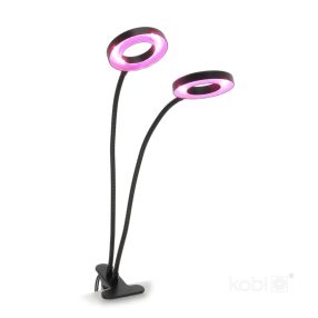 LED növénynevelő lámpa LED VITARO RING 2 csiptetős 8W – Kobi Design   LED növénynevelő lámpa LED VITARO RING 2 csiptetős 8W – Kobi Design