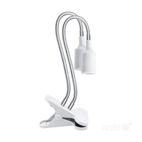 Table lamp PLANTY CLIP W DUO 1xE27 white Kobi Design Table lamp PLANTY CLIP W DUO 1xE27 white Kobi Design