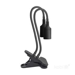 Table lamp PLANTY CLIP W DUO 1xE27 black Kobi Design Table lamp PLANTY CLIP W DUO 1xE27 black Kobi Design