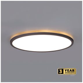 Ceiling lamp LED NIVERA CIRCLE 18W 3CCT IP54 black Kobi Premium   Ceiling lamp LED NIVERA CIRCLE 18W 3CCT IP54 black Kobi Premium