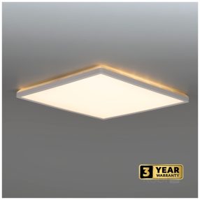 Ceiling lamp LED NIVERA SQUARE 12W 3CCT IP54 white Kobi Premium   Ceiling lamp LED NIVERA SQUARE 12W 3CCT IP54 white Kobi Premium