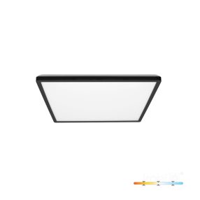 Ceiling lamp LED NIVERA SQUARE 12W 3CCT IP54 black Kobi Premium   Ceiling lamp LED NIVERA SQUARE 12W 3CCT IP54 black Kobi Premium