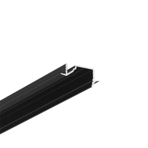 TOPMET LED profil DIAGONAL10 C 2000 mm fekete eloxált 