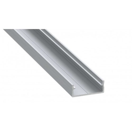 LED Labs Lumines LED profil DUAL eloxált ezüst, 1 m