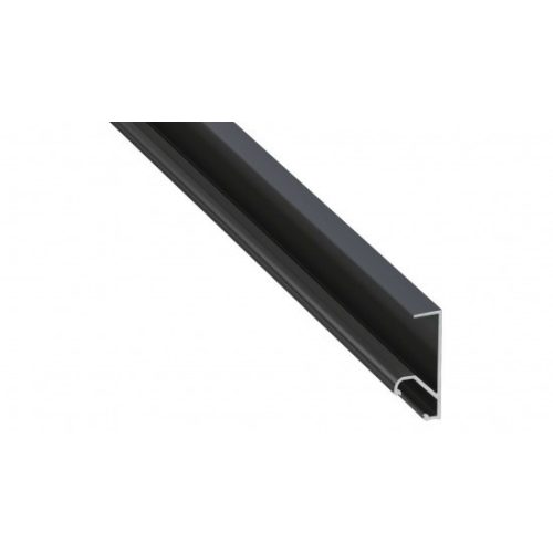 LED Labs Lumines LED profil Q20 eloxált fekete, 1 m
