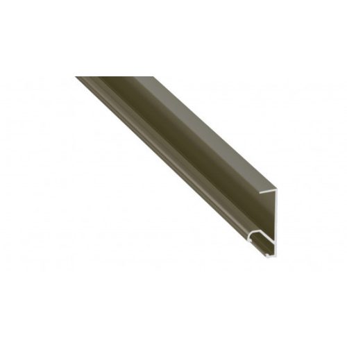 LED Labs Lumines LED profil Q20 eloxált inox, 1 m