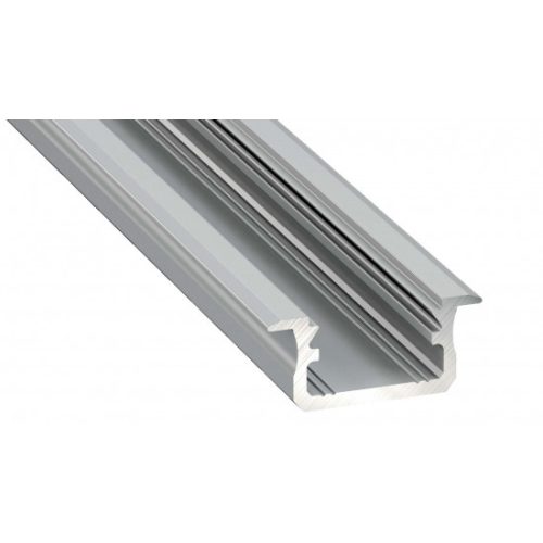 LED Labs Lumines LED profil B eloxált ezüst, 1 m