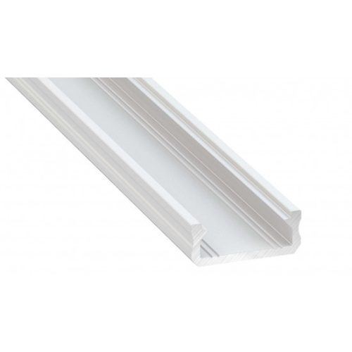 LED Labs Lumines LED profil D lakkozott fehér, 1 m