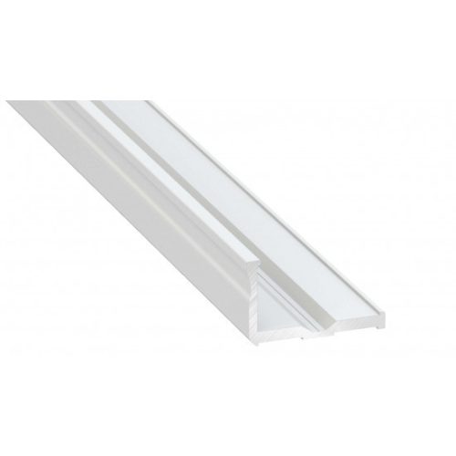 LED Labs Lumines LED profil E lakkozott fehér, 1 m
