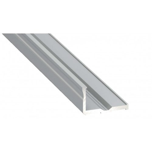 LED Labs Lumines LED profil E eloxált ezüst, 1 m