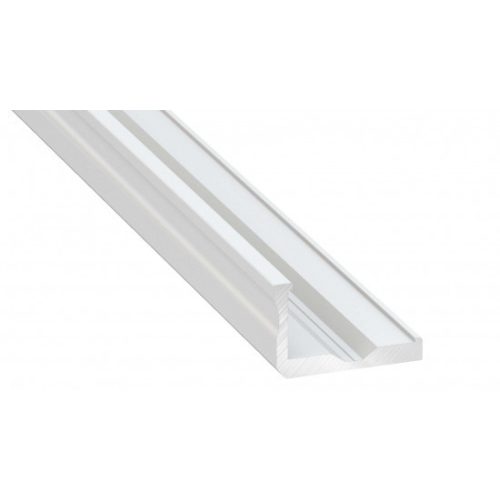 LED Labs Lumines LED profil F lakkozott fehér, 1 m