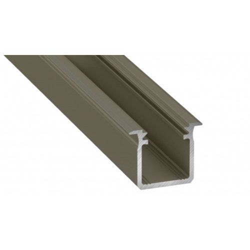 LED Labs Lumines LED profil G eloxált inox, 1 m