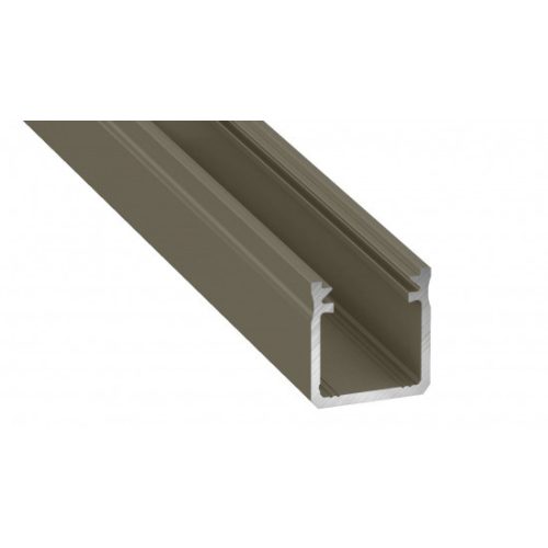 LED Labs Lumines LED profil Y eloxált inox, 1 m