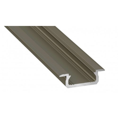 LED Labs Lumines LED profil Z eloxált inox, 1 m