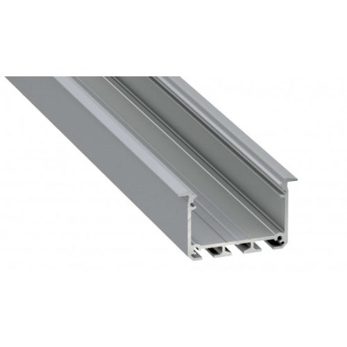 LED Labs Lumines LED profil INSO eloxált ezüst, 2,02 m