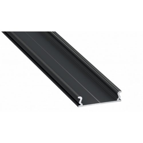 LED Labs Lumines LED profil MODI lakkozott fekete, 1 m
