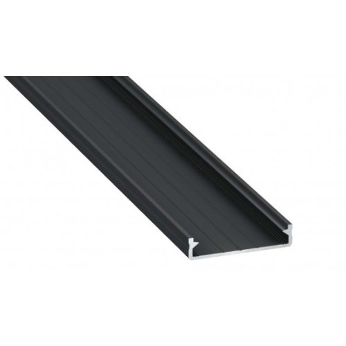 LED Labs Lumines LED profil SOLIS eloxált fekete, 1 m