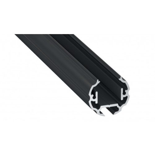 LED Labs Lumines LED profil Cosmo eloxált fekete, 2,02 m