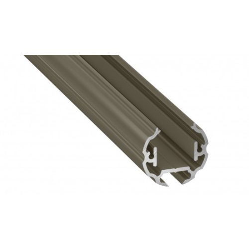 LED Labs Lumines LED profil Cosmo eloxált inox, 2,02 m