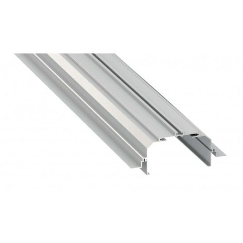 LED Labs Lumines LED profil M4 Largo eloxált ezüst, 2,02 m