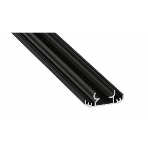 LED Labs Lumines LED profil Talia M1 lakkozott fekete, 1 m