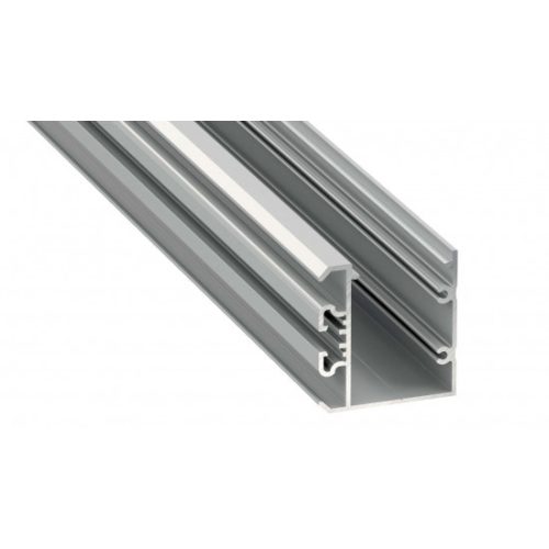 LED Labs Lumines LED profil Unico eloxált ezüst, 2,02 m