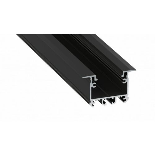 LED Labs Lumines LED profil inTALIA lakkozott fekete, 2,02 m