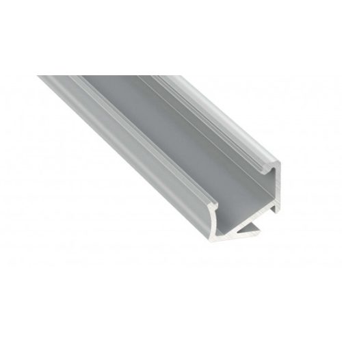 LED Labs Lumines LED profil H eloxált ezüst, 1 M