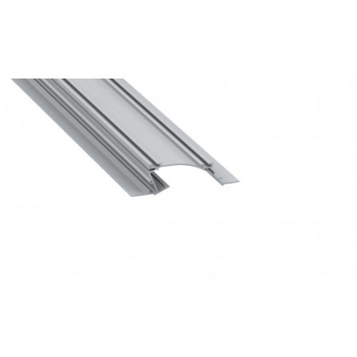 LED Labs Lumines LED profil Pero eloxált ezüst, 2,02 m
