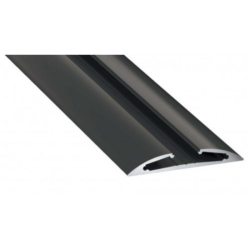 LED Labs Lumines LED profil Reto eloxált fekete, 2,02 m