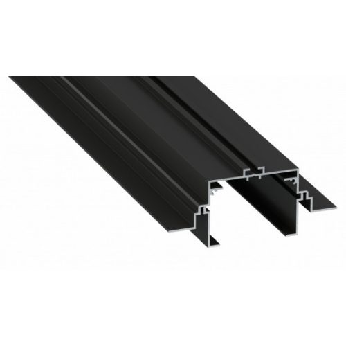 LED Labs Lumines LED profil Talia M4 lakkozott fekete, 1 m