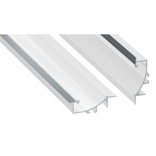 LED Labs Lumines LED profil Tiano lakkozott fehér, 2,02 m