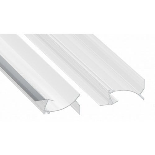LED Labs Lumines LED profil Topo lakkozott fehér, 2,02 m