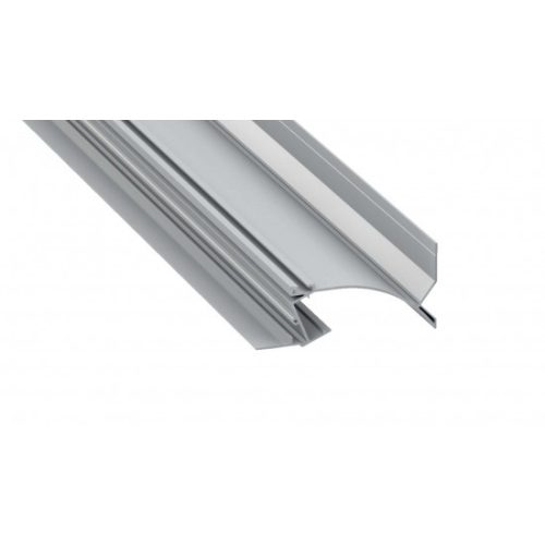 LED Labs Lumines LED profil Topo eloxált ezüst, 2,02 m