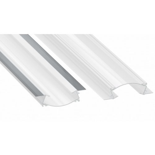 LED Labs Lumines LED profil Veda lakkozott fehér, 1 m