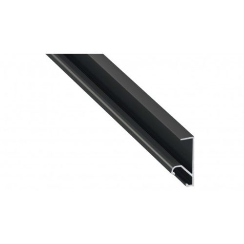 LED Labs Lumines LED profil Q18 eloxált fekete, 1m