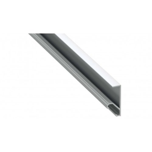 LED Labs Lumines LED profil Q18 eloxált ezüst, 1 m