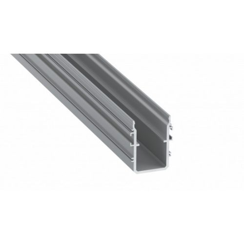 LED Labs Lumines LED profil Strada M3 eloxált ezüst, 2,02 m