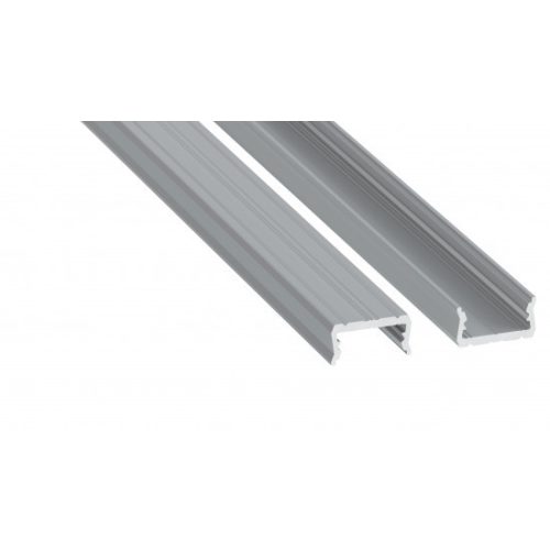 LED Labs LED profil LUMINES atom ezüst eloxált 1 m