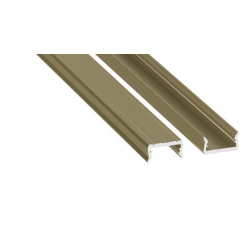 LED Labs LED profil LUMINES atom Reed Green lakkozott 1 m