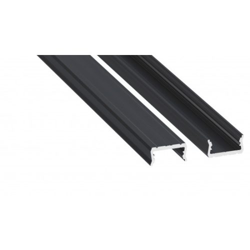 LED Labs LED profil LUMINES atom Rock antracit lakkozott 1 m