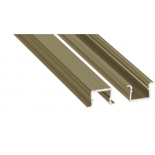 LED Labs LED profil LUMINES axin Reed Green lakkozott 2,02 m