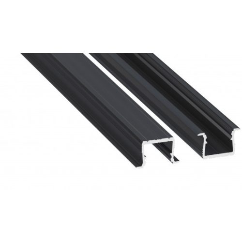 LED Labs LED profil LUMINES axin Rock antracit lakkozott 2,02 m