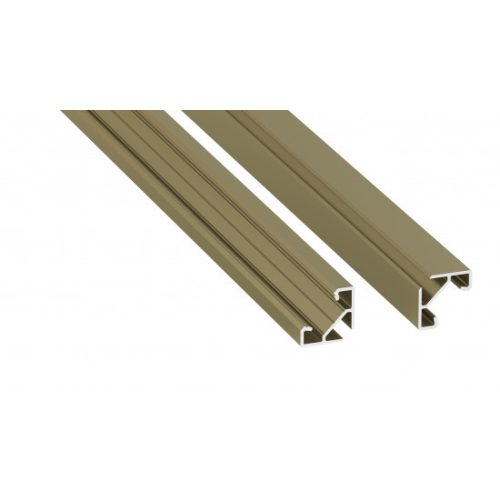 LED Labs LED profil LUMINES ajar Reed Green lakkozott 1 m