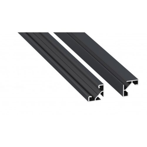 LED Labs LED profil LUMINES ajar Rock antracit lakkozott 1 m