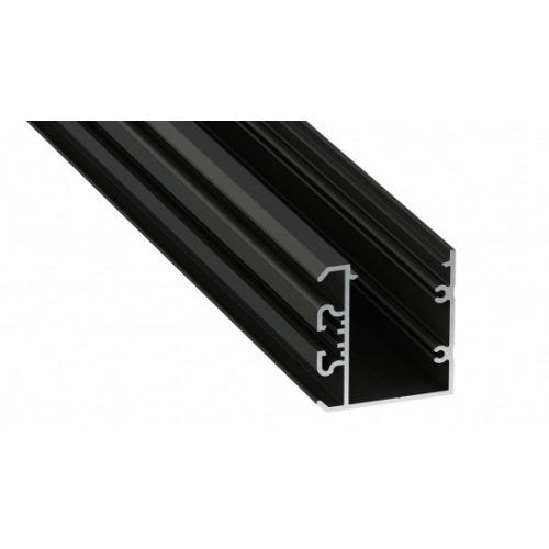 LED Labs Lumines LED profil UNICO lakkozott fekete, 2,02 m