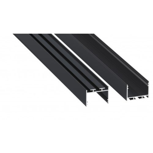 LED Labs LED profil LUMINES alba Rock antracit lakkozott 1 m