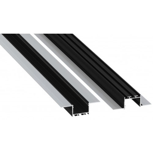 LED Labs LED profil LUMINES akin fekete lakkozott 2,02 m